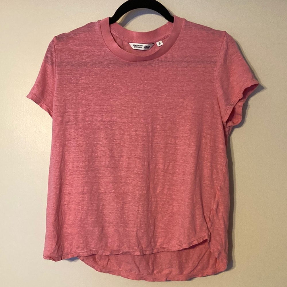 Comptoir Des Cotonniers Pink Relaxed Tee
